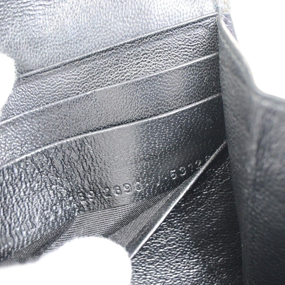 BALENCIAGA Logo Leopard Bifold Long Wallet Leather Brown Italy 36KA407