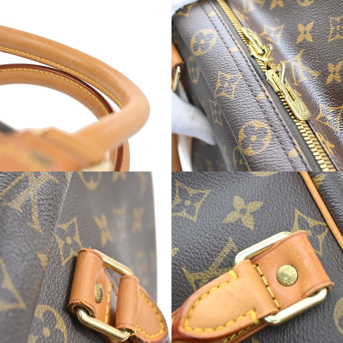 LOUIS VUITTON Sirius 55 Travel Hand Bag Monogram Leather Brown M41404 77CA396