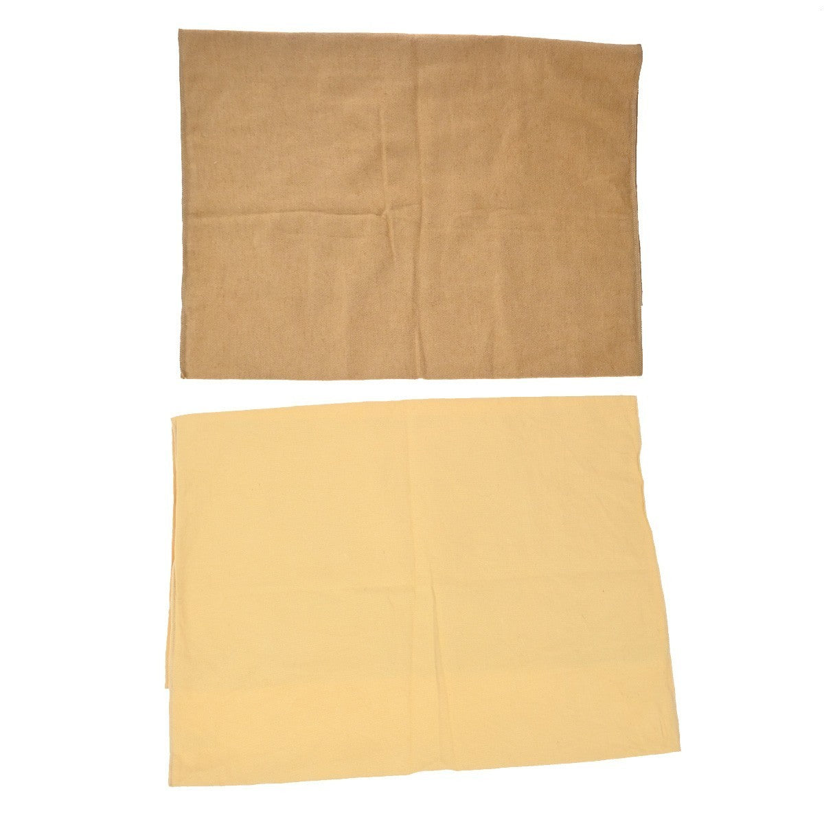 LOUIS VUITTON Logo 10 Set Dust Bag Canvas Cotton Beige Brown 09EG152