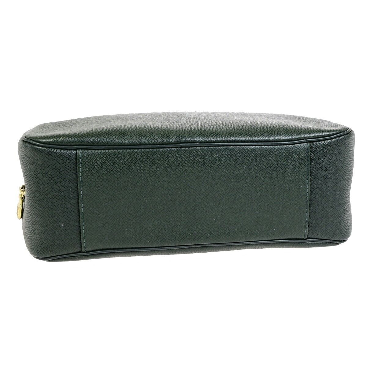 LOUIS VUITTON Trousse toilette GM Pouch Bag Taiga Leather Green M30214 67FB394