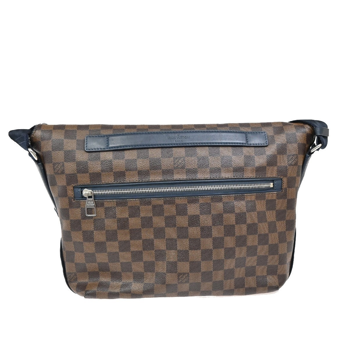 LOUIS VUITTON Sprinter MM Shoulder Bag Damier Ebene Leather Brown N41254 76FC138