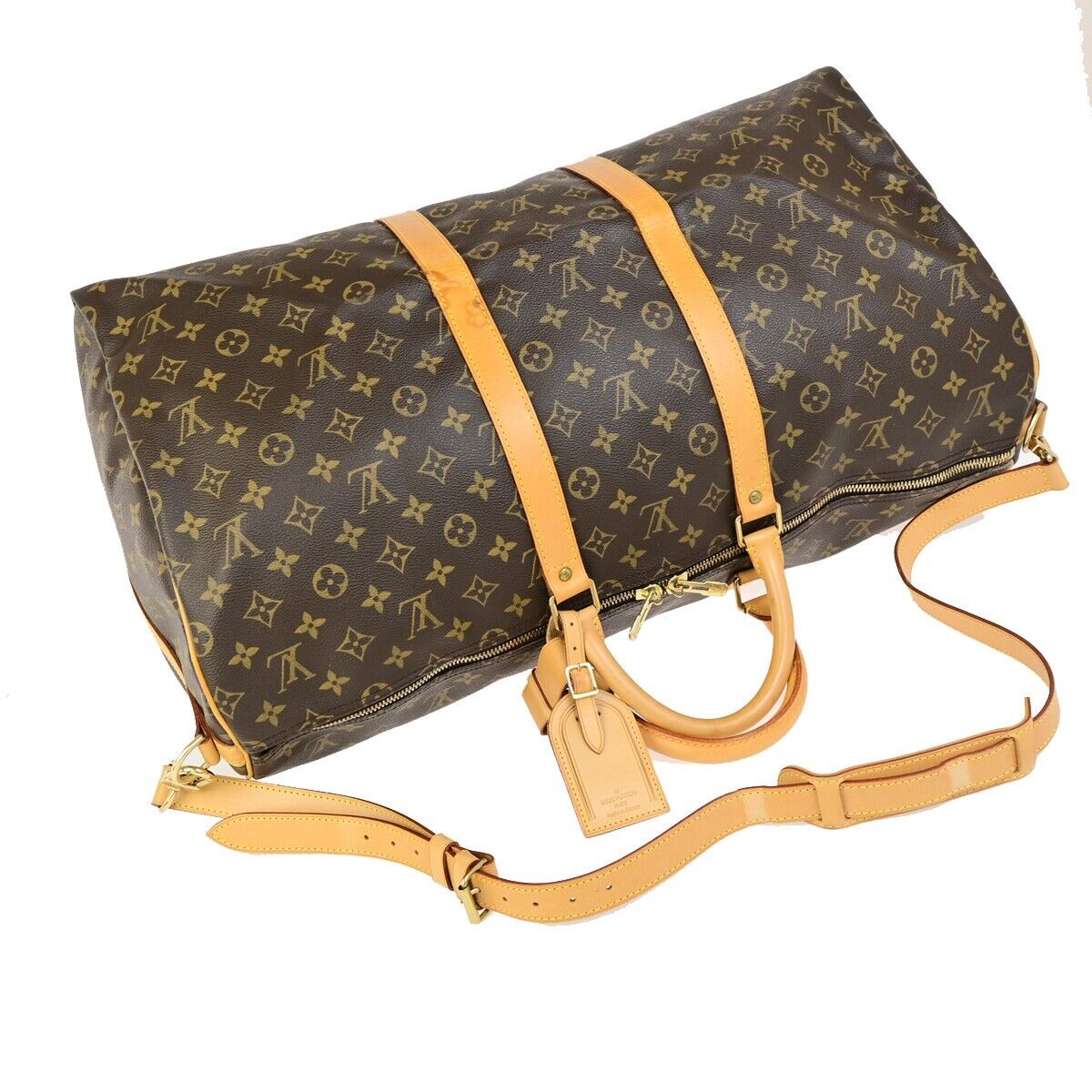 LOUIS VUITTON Keepall Bandouliere 55 2Way Hand Bag Monogram BN M41414 21KA528