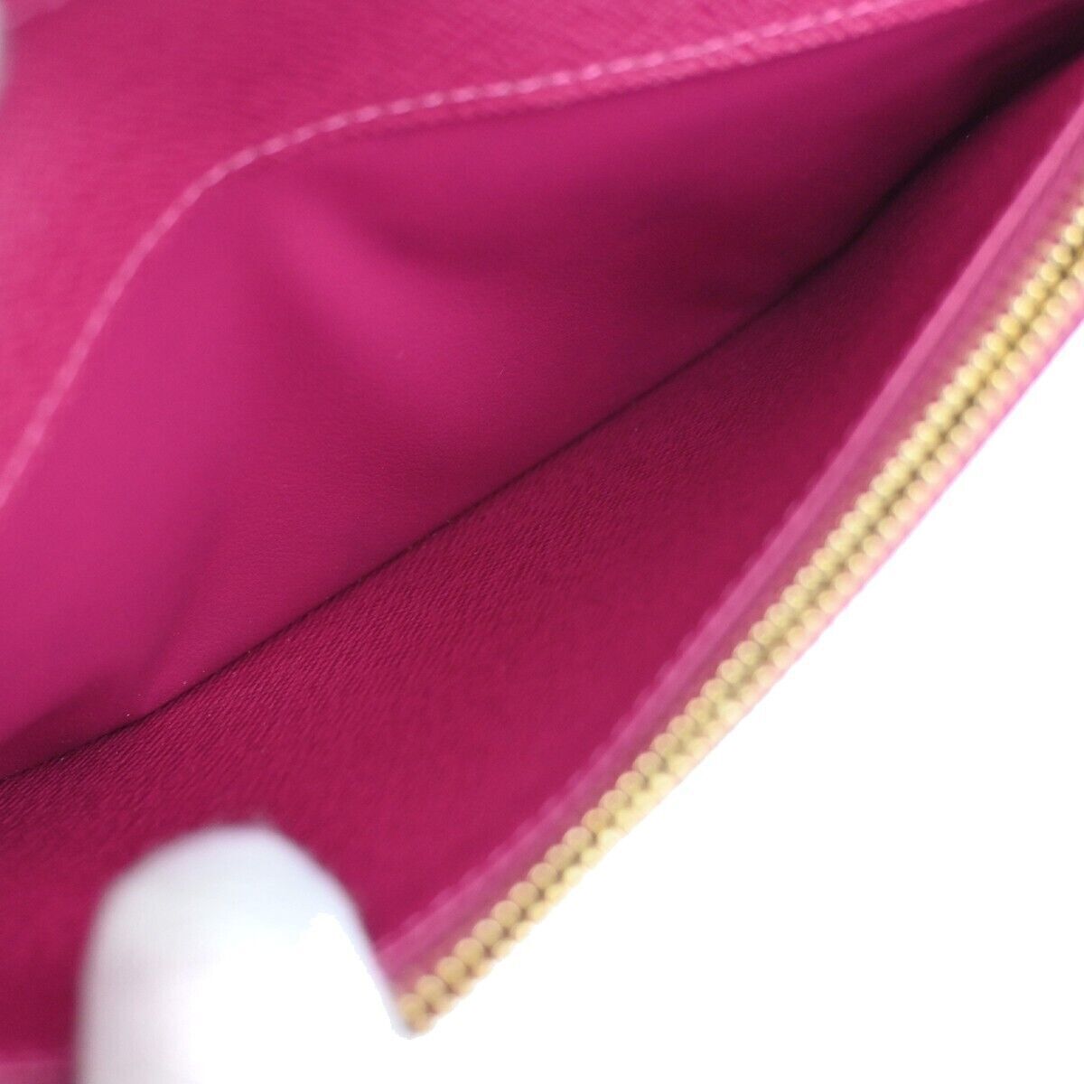 LOUIS VUITTON Insolite Long Bifold Wallet Monogram Multi White M60445 17RH258