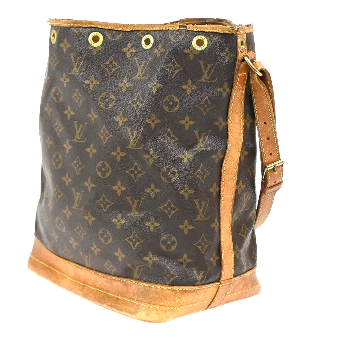LOUIS VUITTON Noe GM Drawstring Shoulder Bag Monogram Leather BN M42224 66YJ060