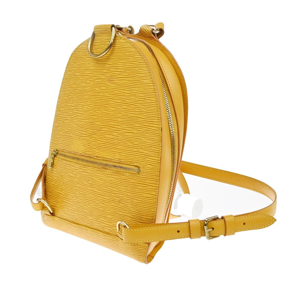 LOUIS VUITTON LV Mabillon Backpack Bag Epi Leather Yellow France M52232 34SA111