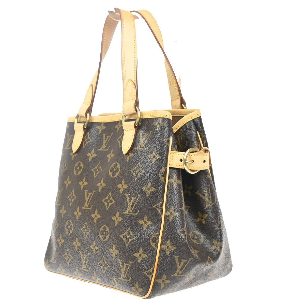 LOUIS VUITTON Batignolles Tote Hand Bag Monogram Leather Brown M51156 17KC818