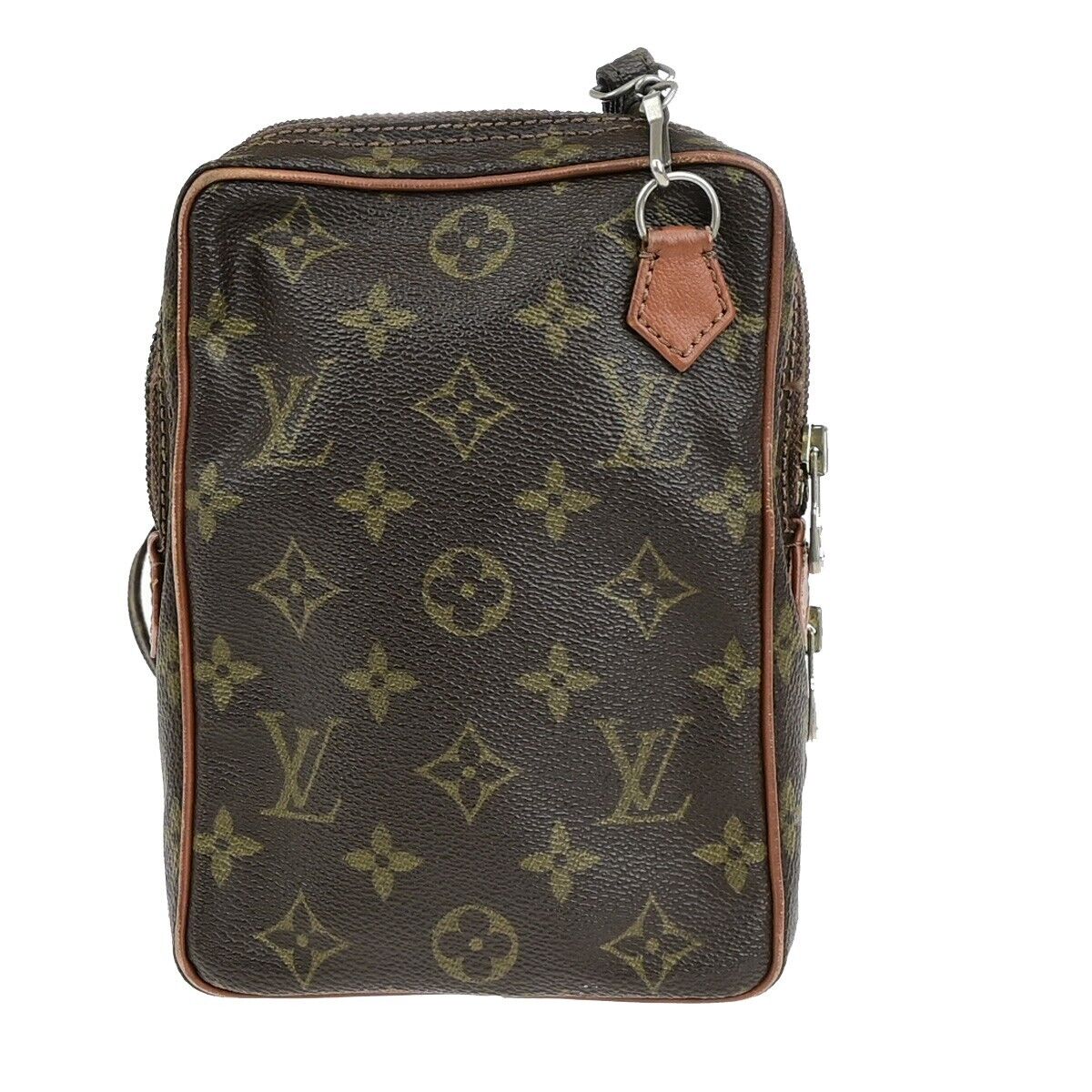 LOUIS VUITTON Mini Amazon Shoulder Bag Monogram Leather Brown M45238 67ED023