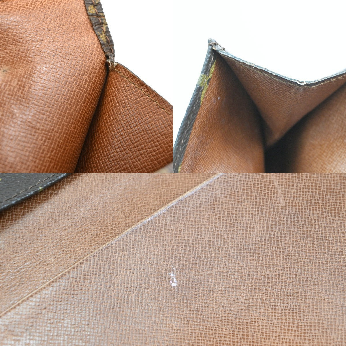 LOUIS VUITTON Pochette Rabat 23 Clutch Hand Bag Monogram Brown M51931 04PA068