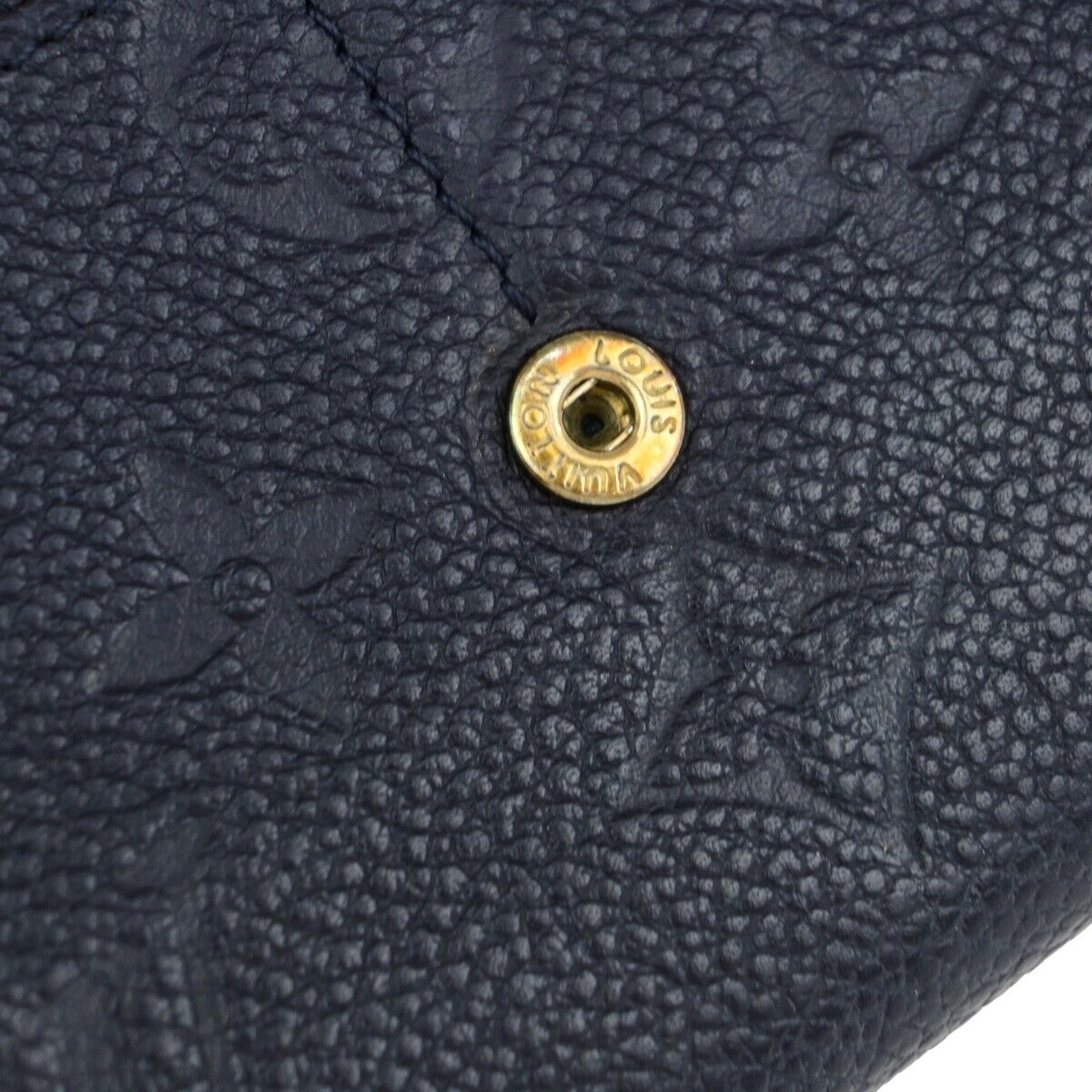 LOUIS VUITTON Portefeuille Sarah Wallet Monogram Empreinte Blue M62125 31EB752