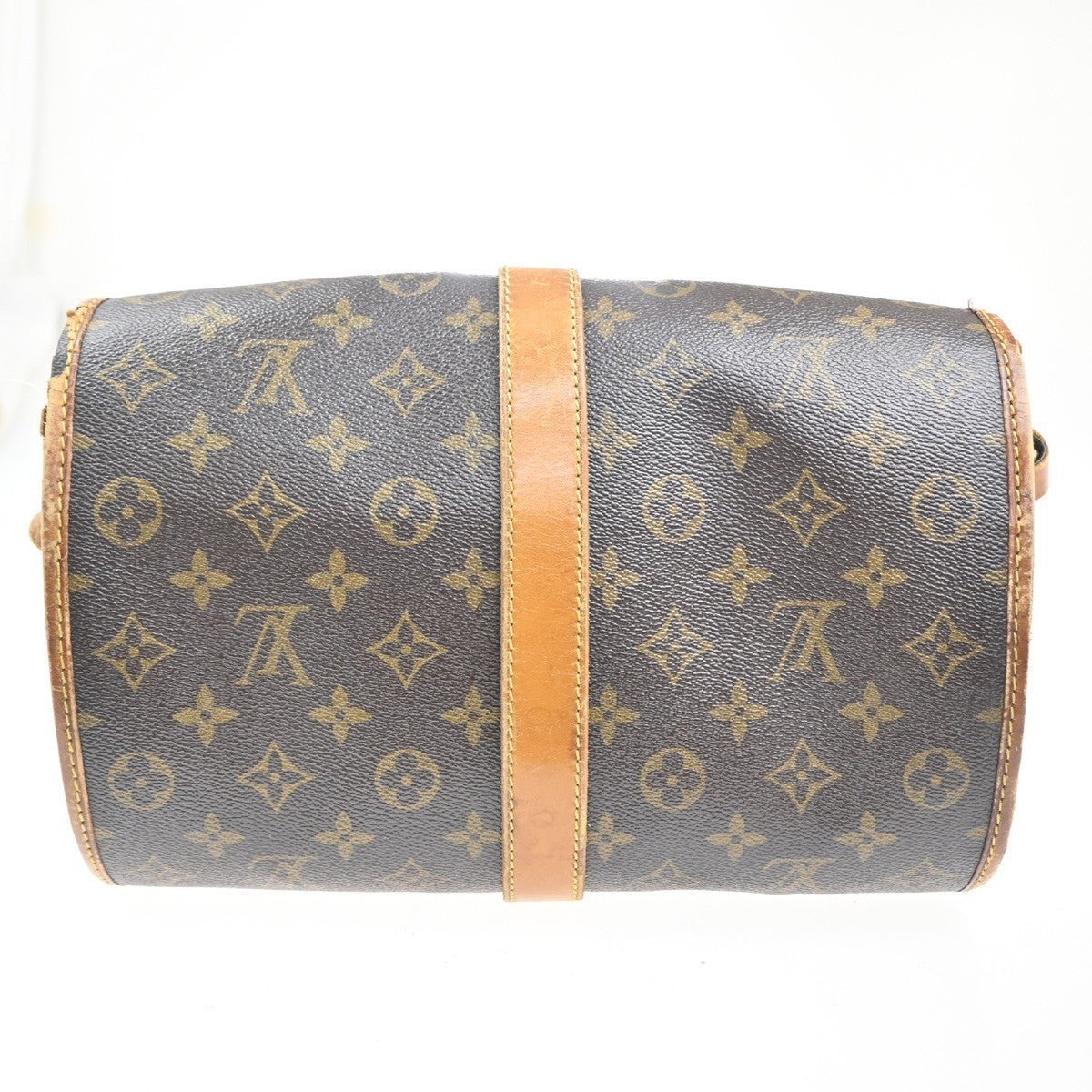 LOUIS VUITTON Logo Marne Shoulder Bag Monogram Leather Brown M51369 60MA308