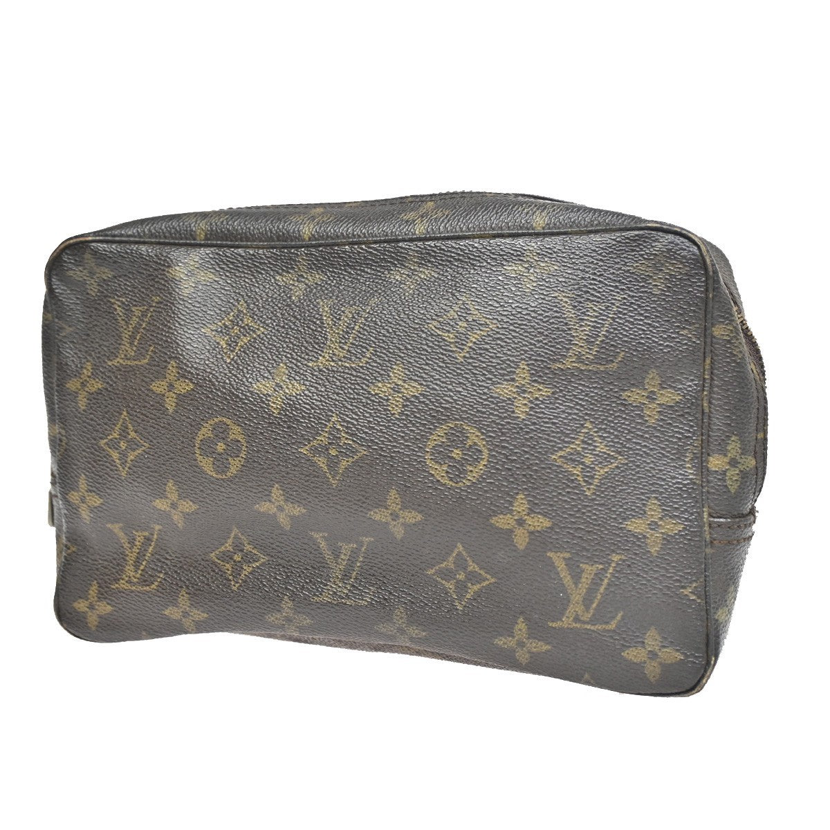 LOUIS VUITTON Trousse Toilette 23 Clutch Hand Bag Monogram Brown M47524 67CA232