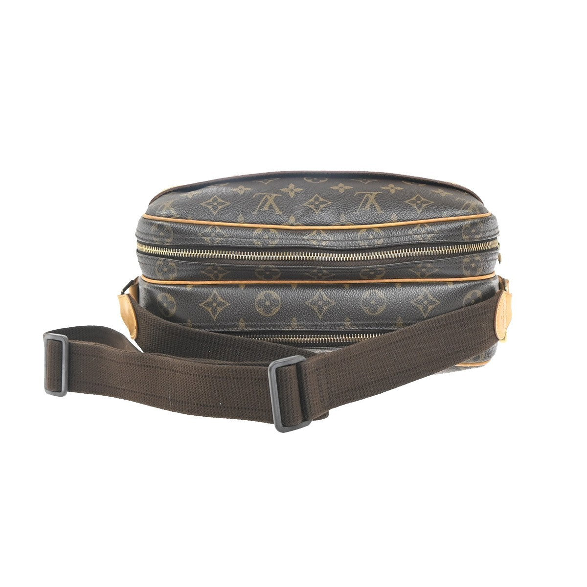 LOUIS VUITTON Reporter Crossbody Shoulder Bag Monogram Leather BN M45254 70MA418