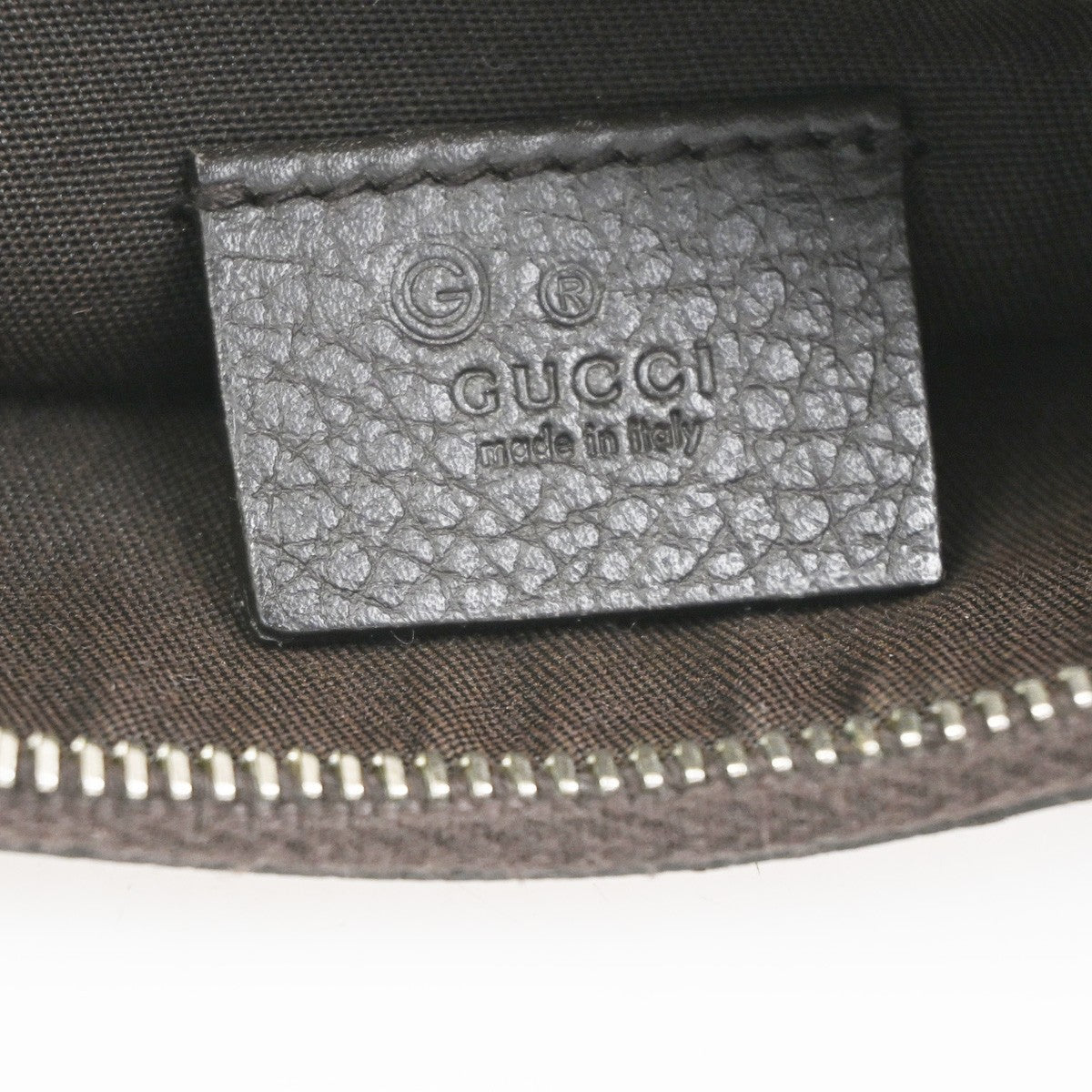 GUCCI Logo Nailhead Teto Hand Bag and Pouch Bag 2Set Canvas Leather 30KC910