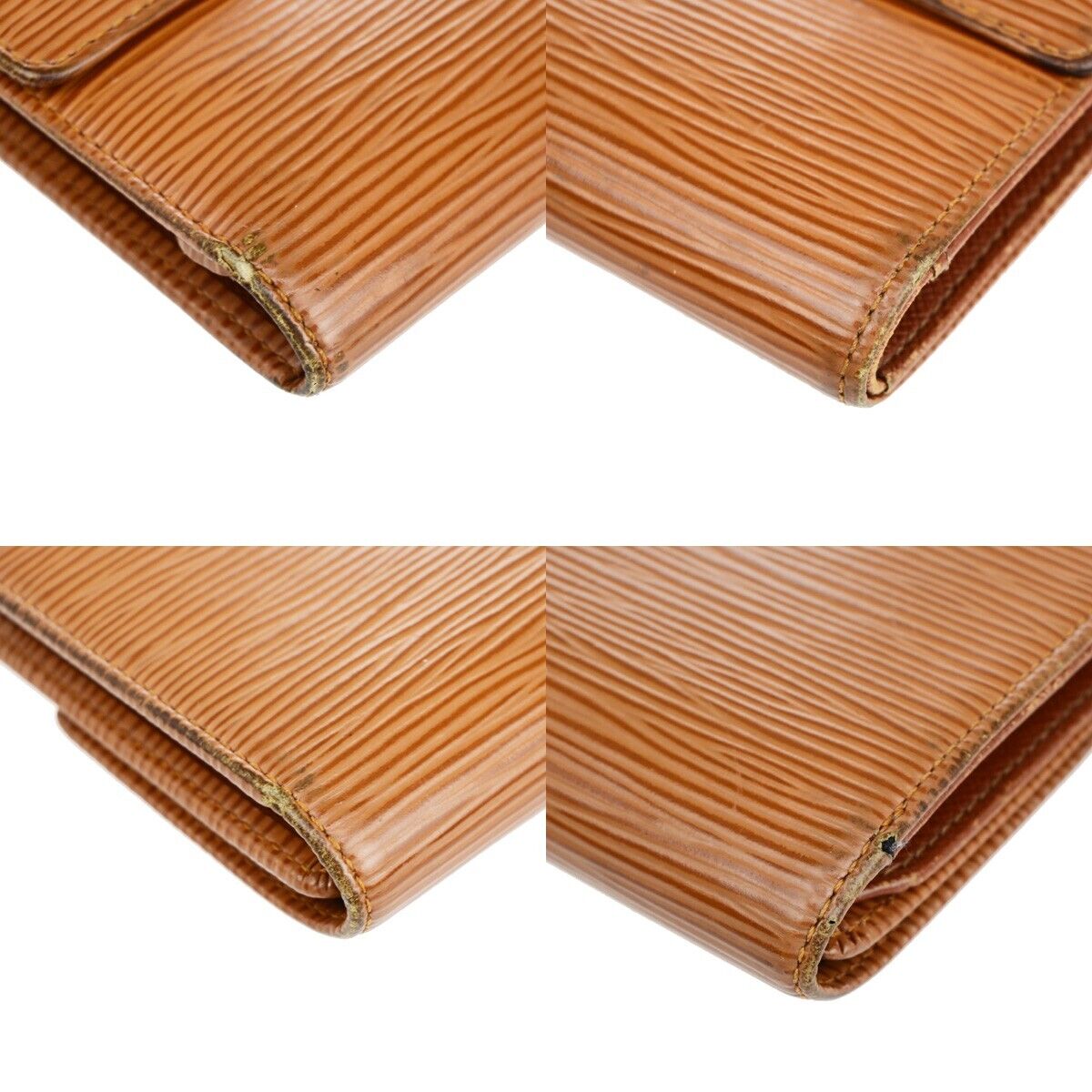 LOUIS VUITTON Porte Tresor Etui Papier Trifold Wallet Epi BN M63173 07EB262