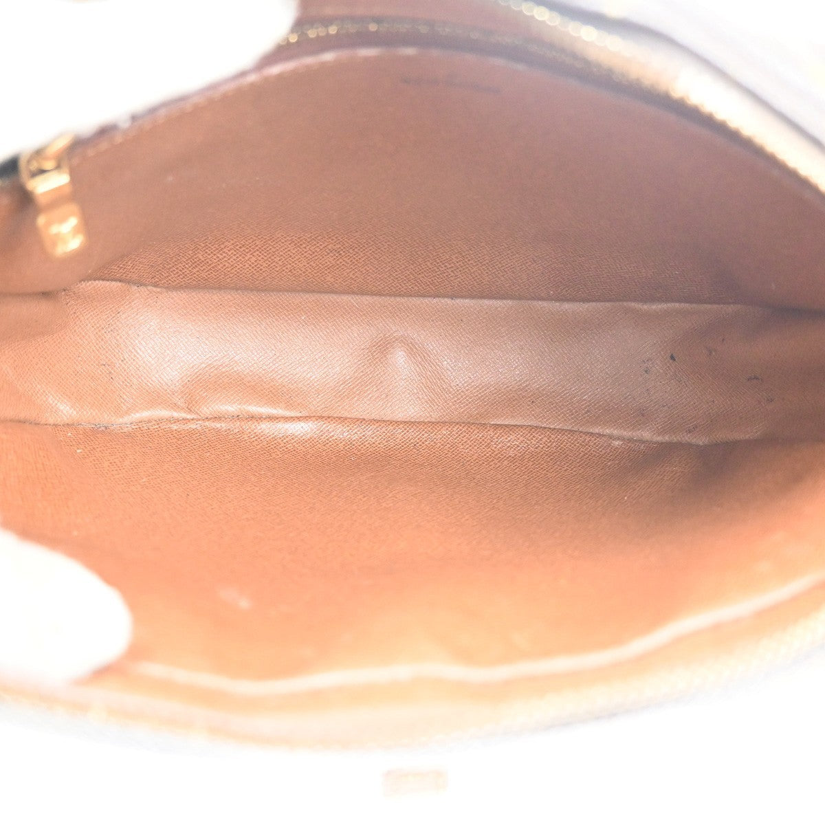 LOUIS VUITTON Jeune Fille MM Shoulder Bag Monogram Leather Brown M51226 37MA380