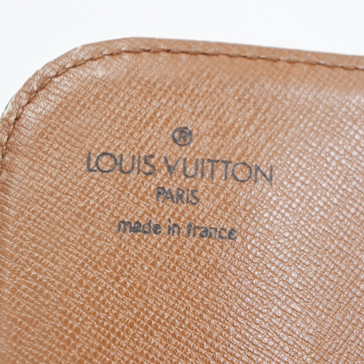 LOUIS VUITTON Cartouchiere MM Shoulder Bag Monogram Leather Brown M51253 35CA973