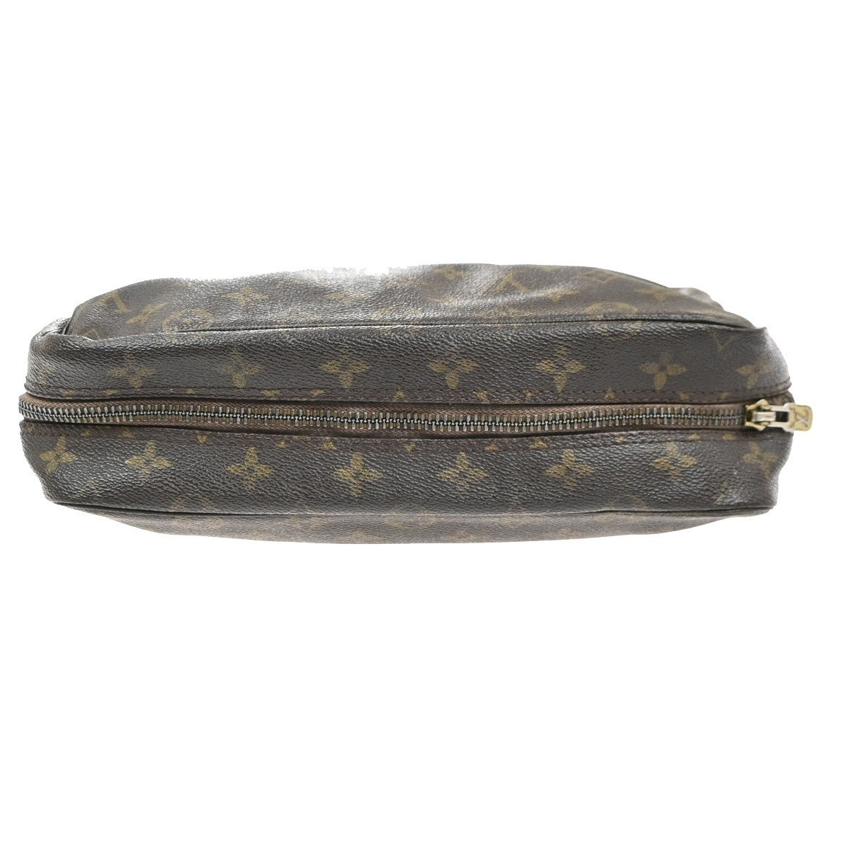LOUIS VUITTON Trousse Toilette 28 Clutch Hand Bag Monogram Brown M47522 07MA464