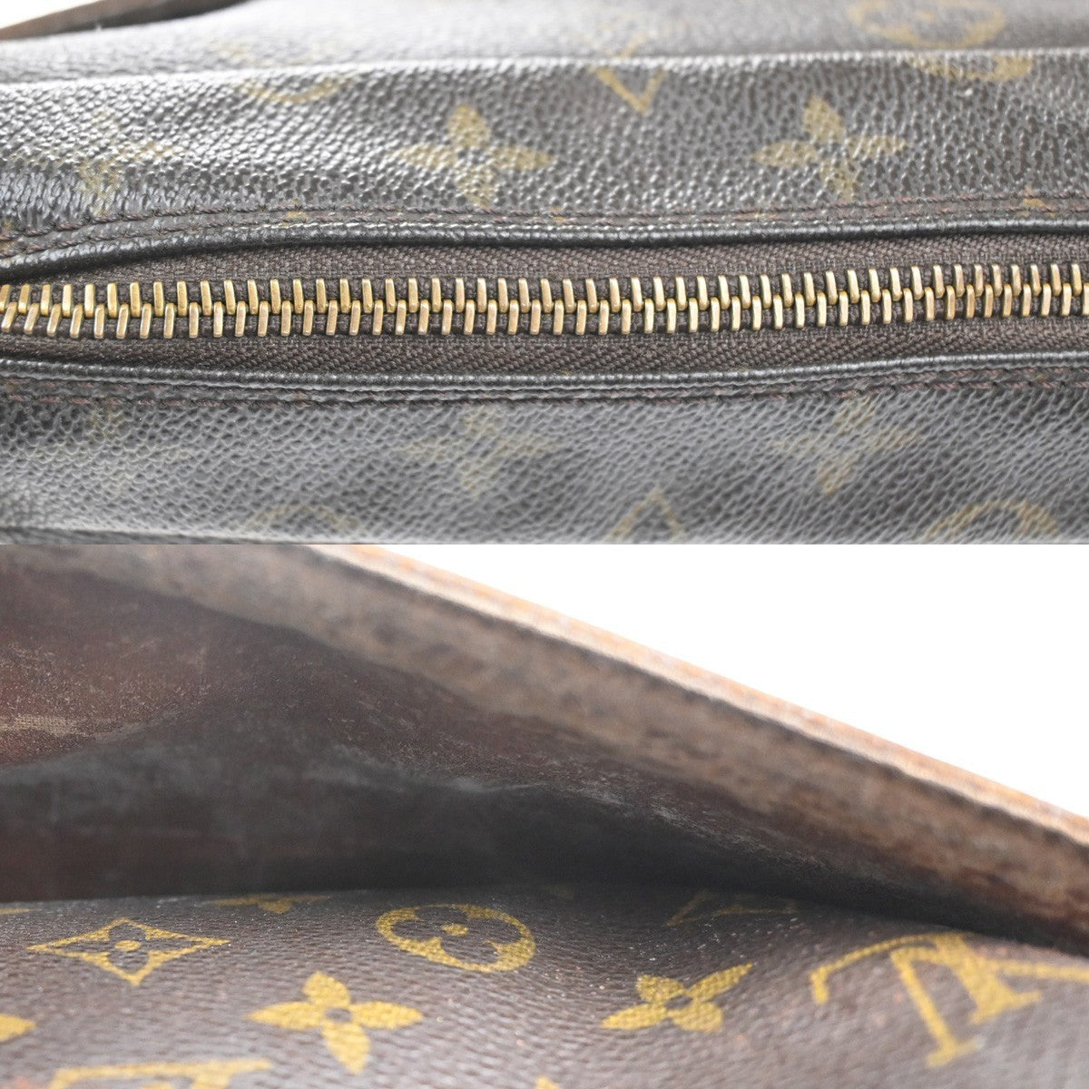 LOUIS VUITTON Trocadero 30 Shoulder Bag Monogram Leather Brown M51272 30CA797