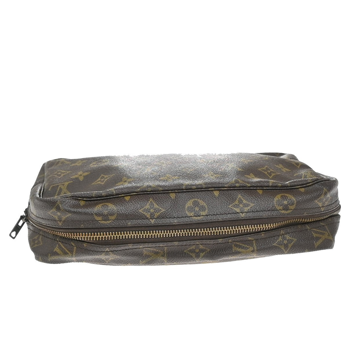 LOUIS VUITTON Trousse Toilette 28 Clutch Hand Bag Monogram Brown M47522 62EG045