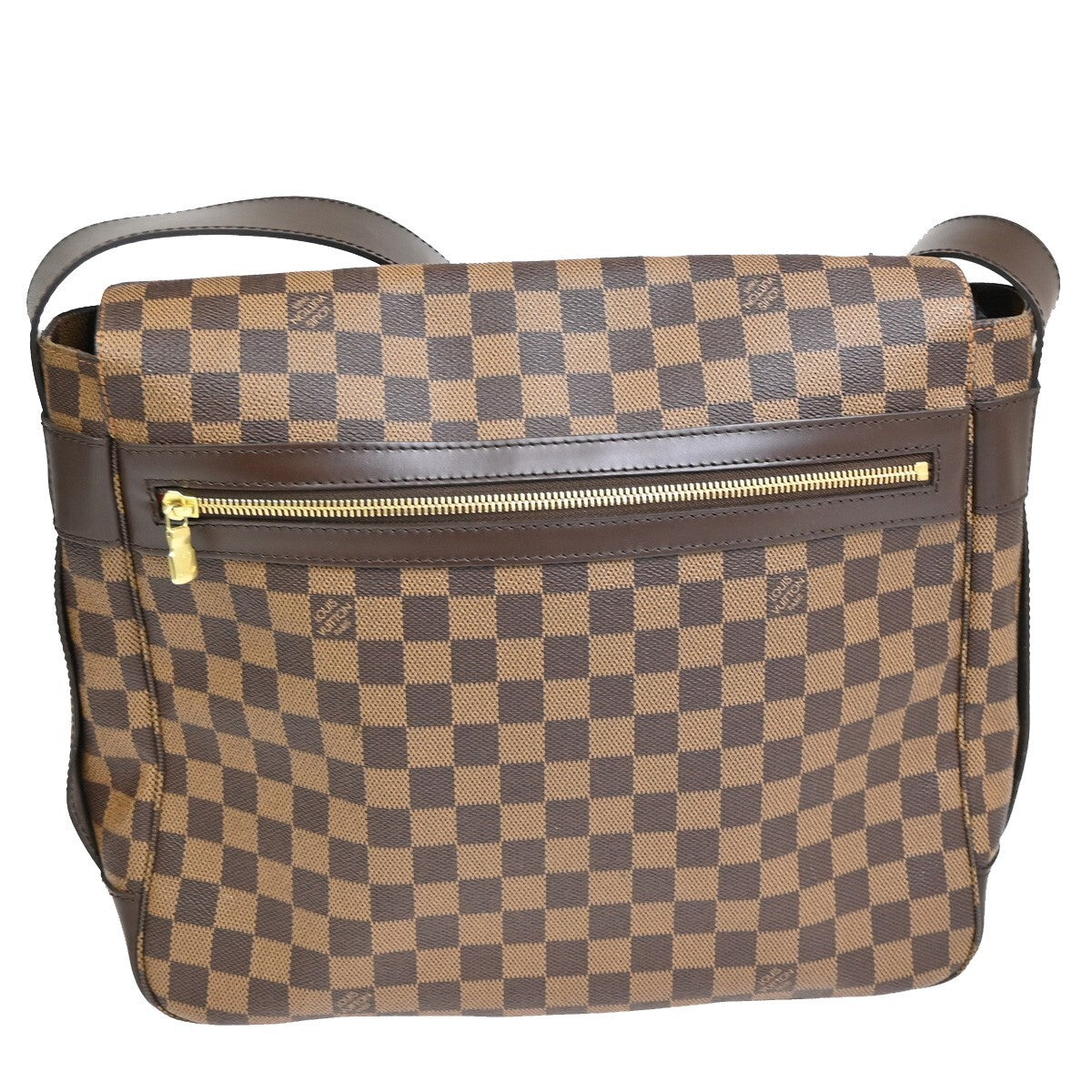 LOUIS VUITTON Bastille Shoulder Bag Damier Ebene Leather Brown N45258 20EE265