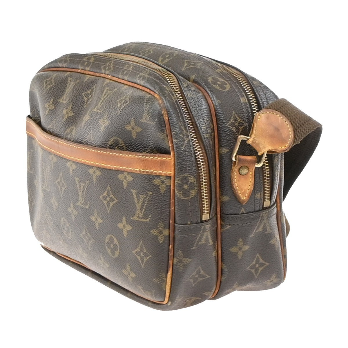 LOUIS VUITTON Reporter PM Crossbody Shoulder Bag Monogram Leather M45254 34YH963
