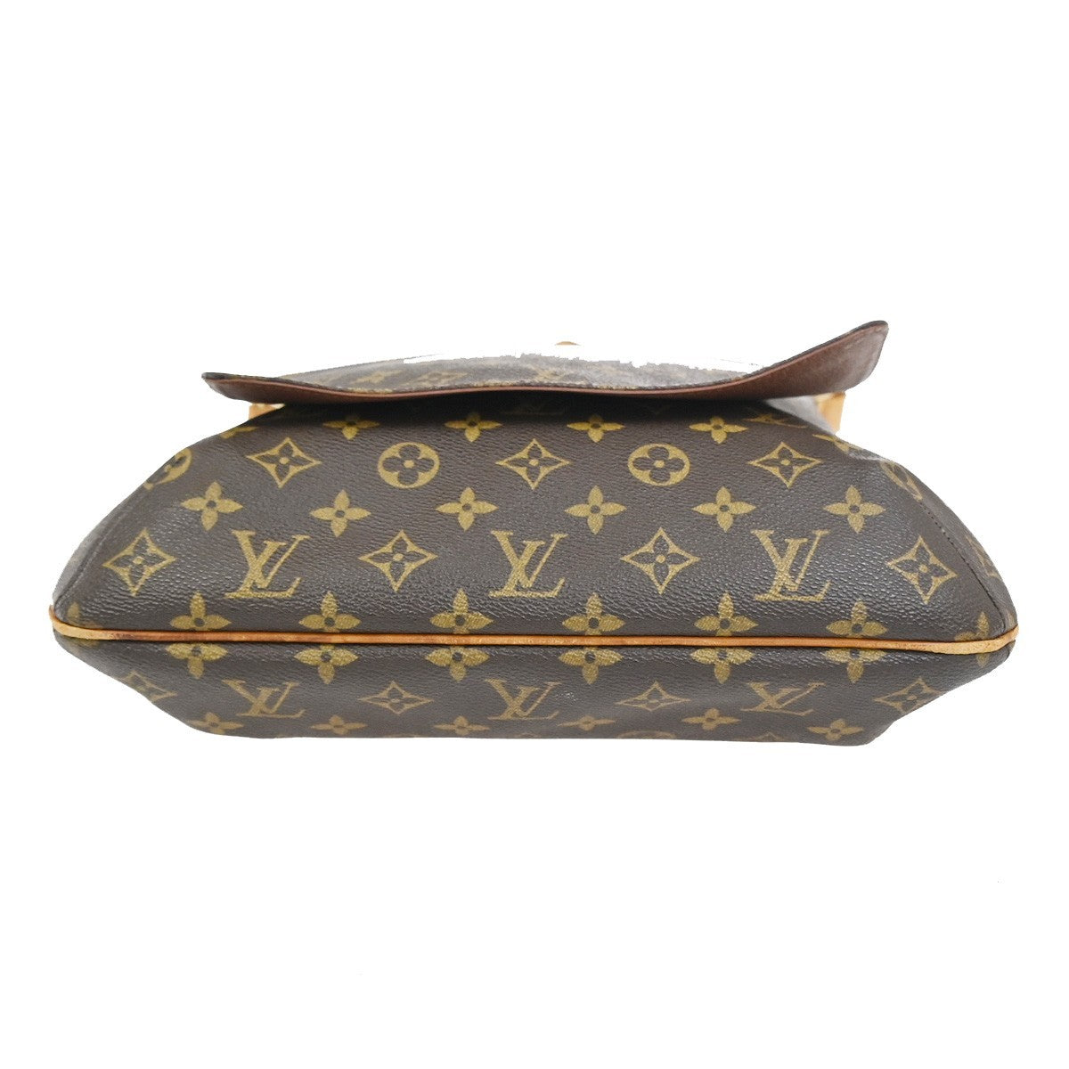 LOUIS VUITTON Musette Shoulder Bag Monogram Leather Brown France M51256 39KC891