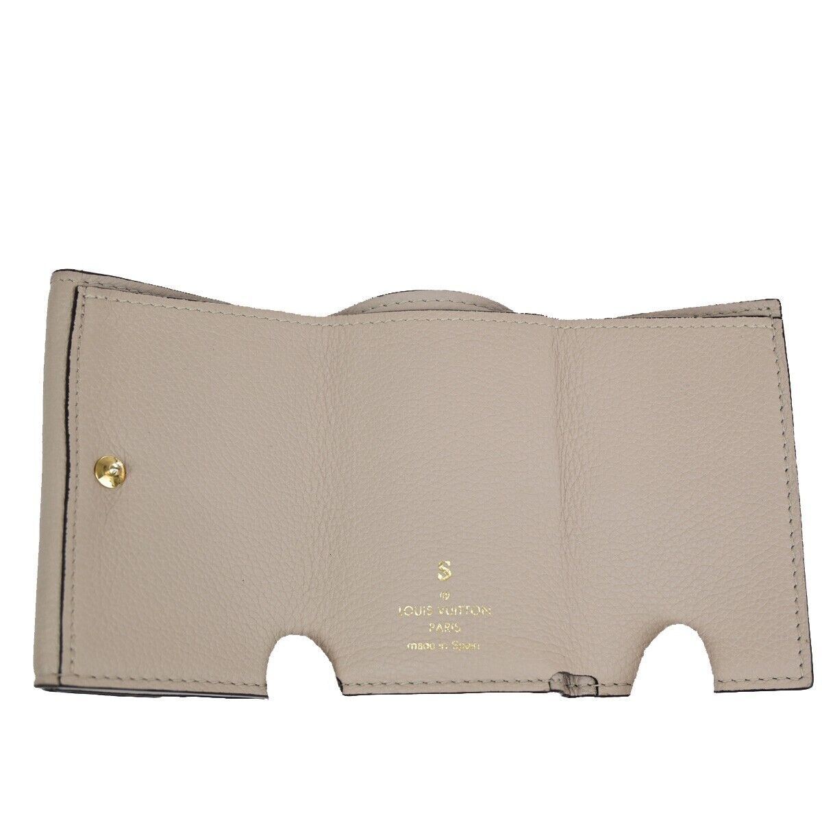 LOUIS VUITTON LV Portefeuille Rock Mini Wallet Trifold Greige M69340 30SH808