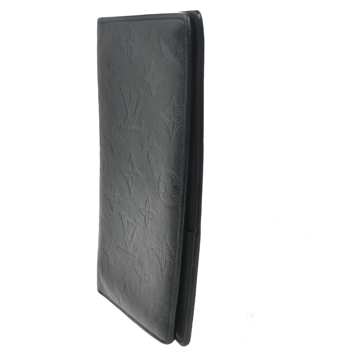 LOUIS VUITTON Portefeuille Brazza Wallet Monogram Shadow BK M62900 39KC343