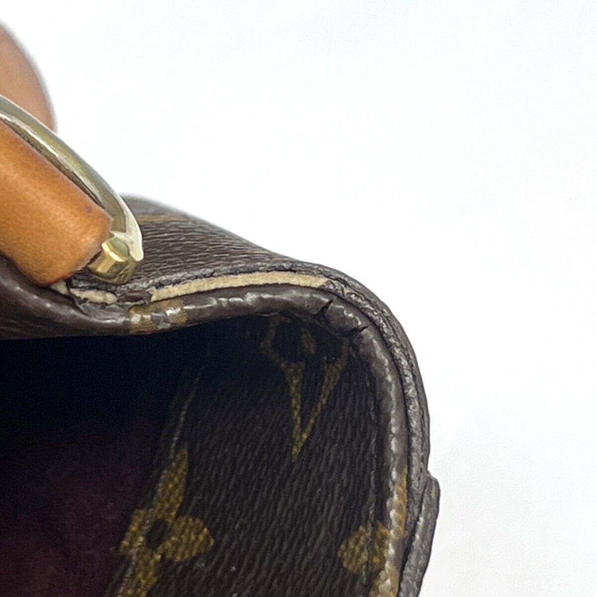 LOUIS VUITTON Montaigne BB Hand shoulder bag Monogram Leather BN M41055 23SH748