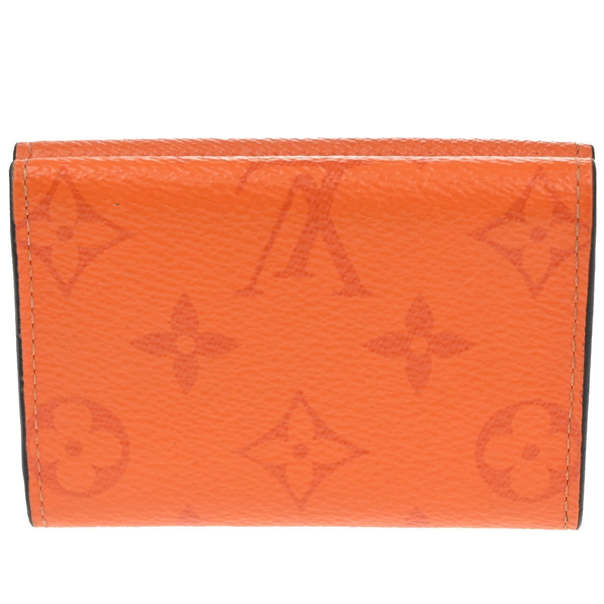 LOUIS VUITTON Wallet Compact Monogram Taiga Rama Leather Orange M69245 31CA642