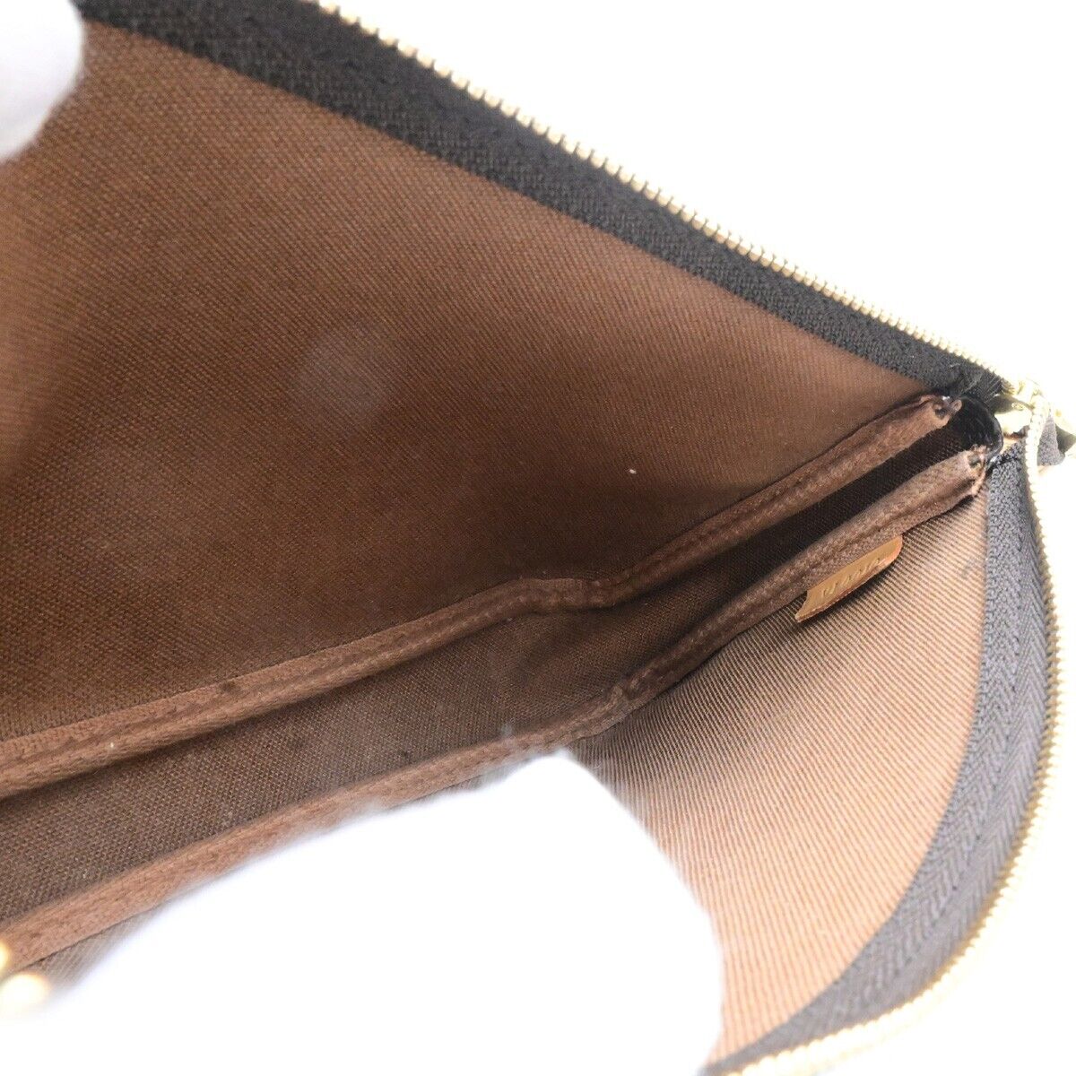 LOUIS VUITTON Pochette Accessoires Hand Bag Monogram Leather BN M51980 37FB321