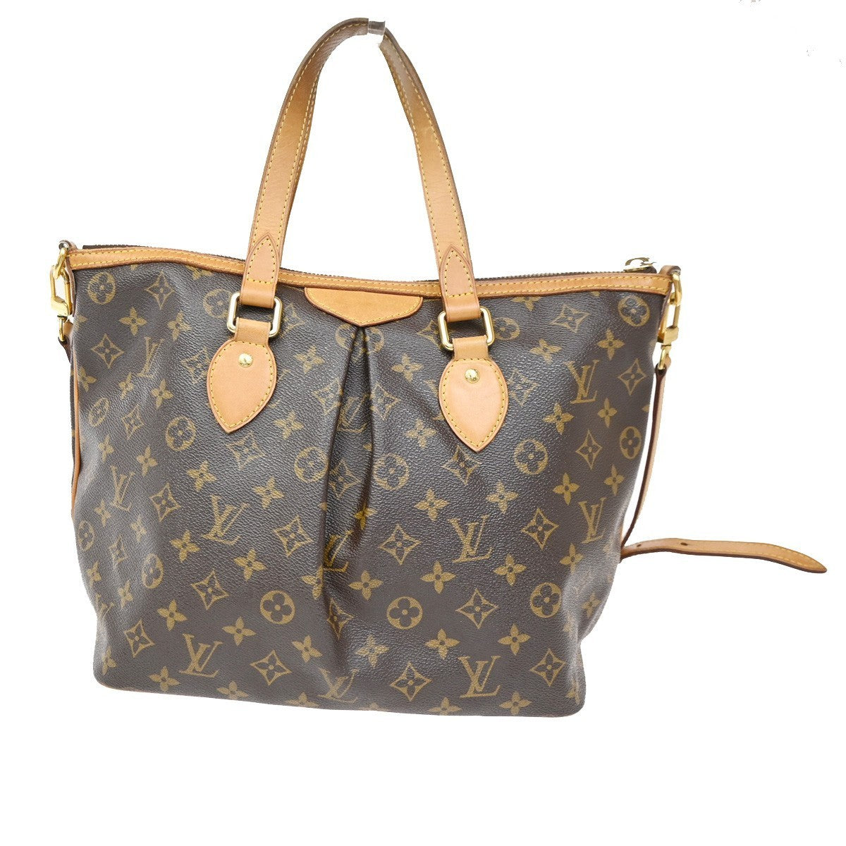 LOUIS VUITTON Palermo PM Shoulder Hand Bag Monogram Leather BN M40145 90CA615