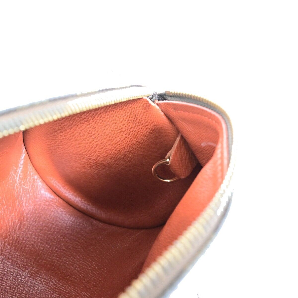 LOUIS VUITTON Papillon GM Hand Bag Damier Ebene Leather Brown N51303 72FA971