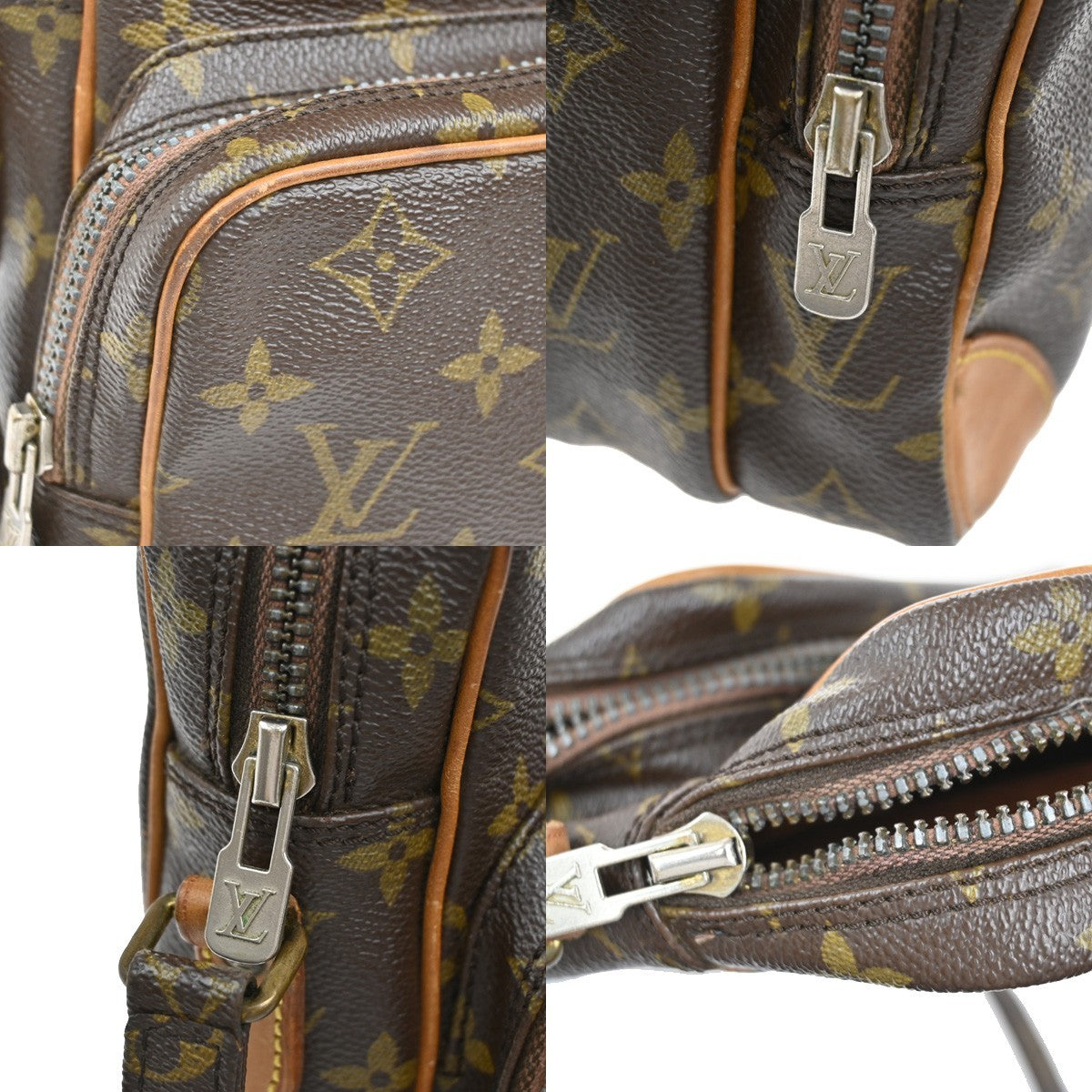 LOUIS VUITTON Amazon Crossbody Shoulder Bag Monogram Leather BN M45236 31EF924