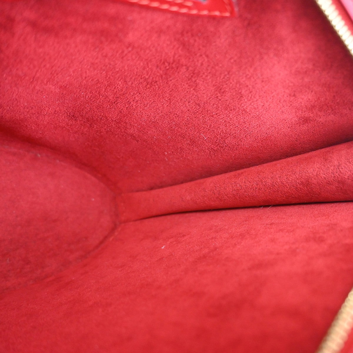LOUIS VUITTON Saint Jacques Shoulder Hand Bag Epi Leather Red M52277 74RL925