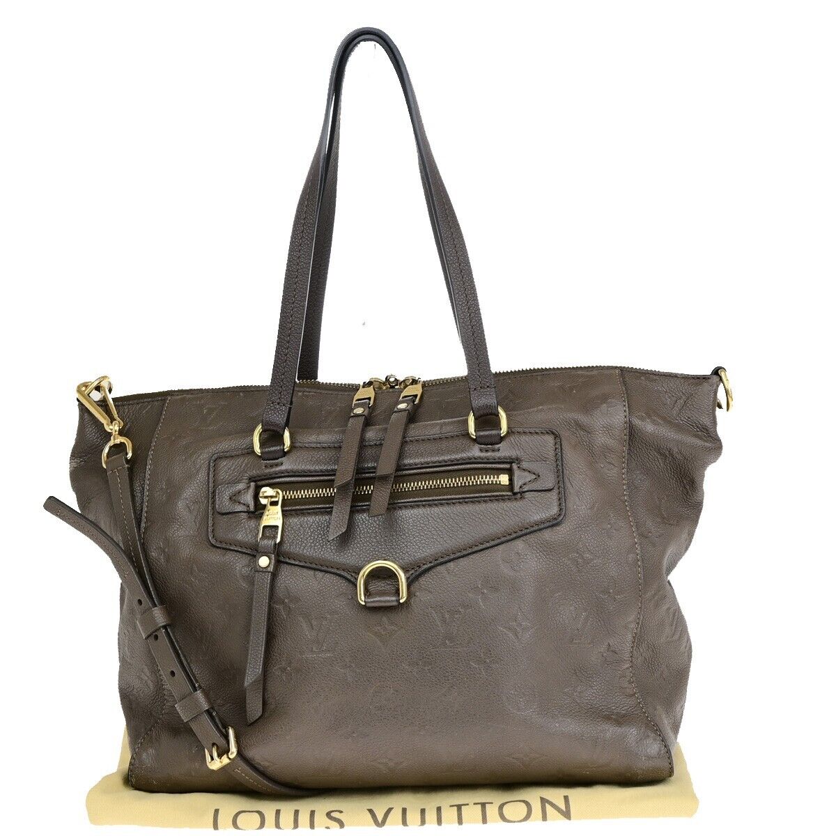 LOUIS VUITTON Lumineuse PM 2Way Shoulder Bag Monogram Empreinte M93409 93EB509