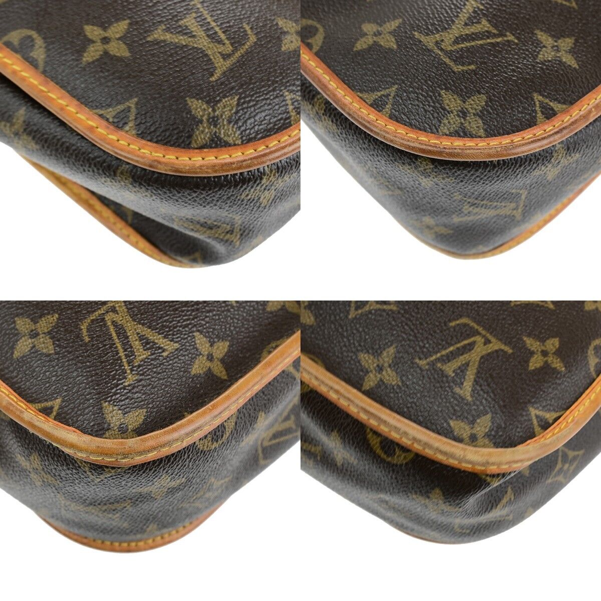 LOUIS VUITTON Messenger Bosphore PM Shoulder Bag Monogram Leather M40106 78FA721
