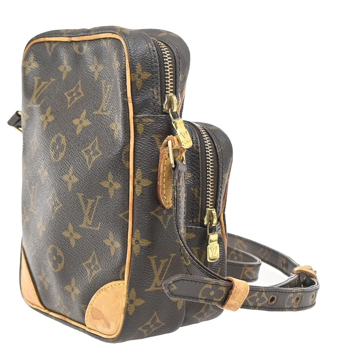 LOUIS VUITTON Amazon Crossbody Shoulder Bag Monogram Leather BN M45236 30KC875