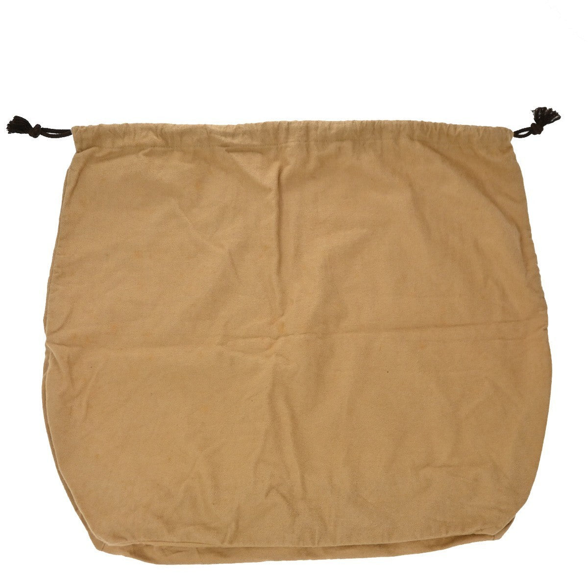 LOUIS VUITTON Logo 10 Set Dust Bag Drawstring Canvas Cotton Beige Brown 09KP307