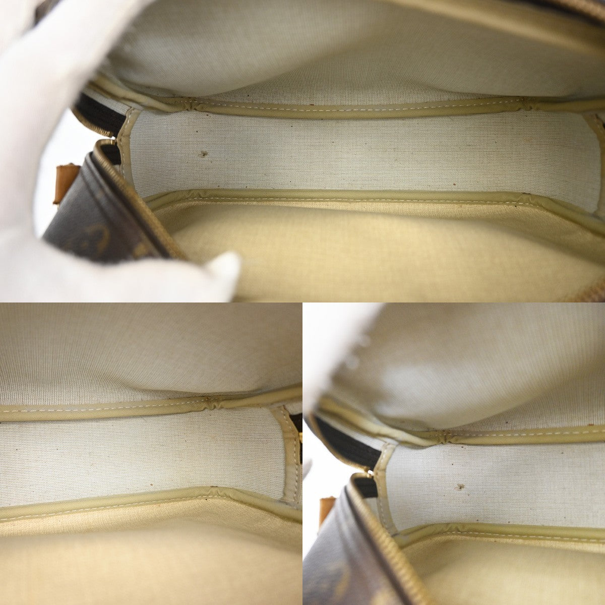 LOUIS VUITTON Reporter PM Crossbody Shoulder Bag Monogram Leather M45254 82TA103