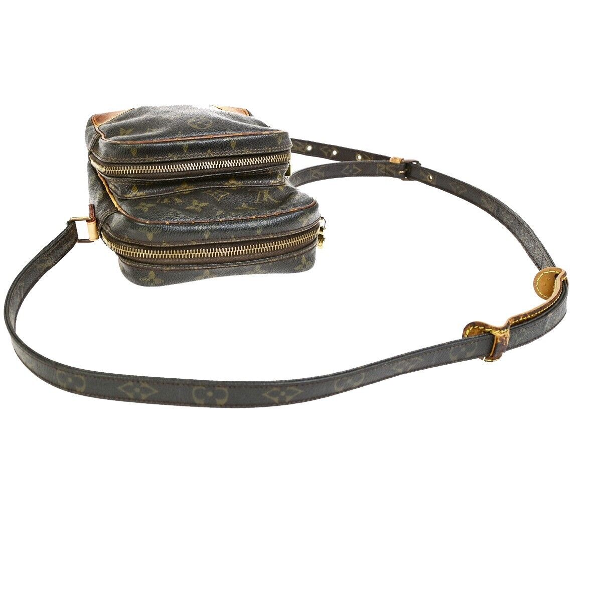 LOUIS VUITTON Amazon Crossbody Shoulder Bag Monogram Leather BN M45236 62FB192