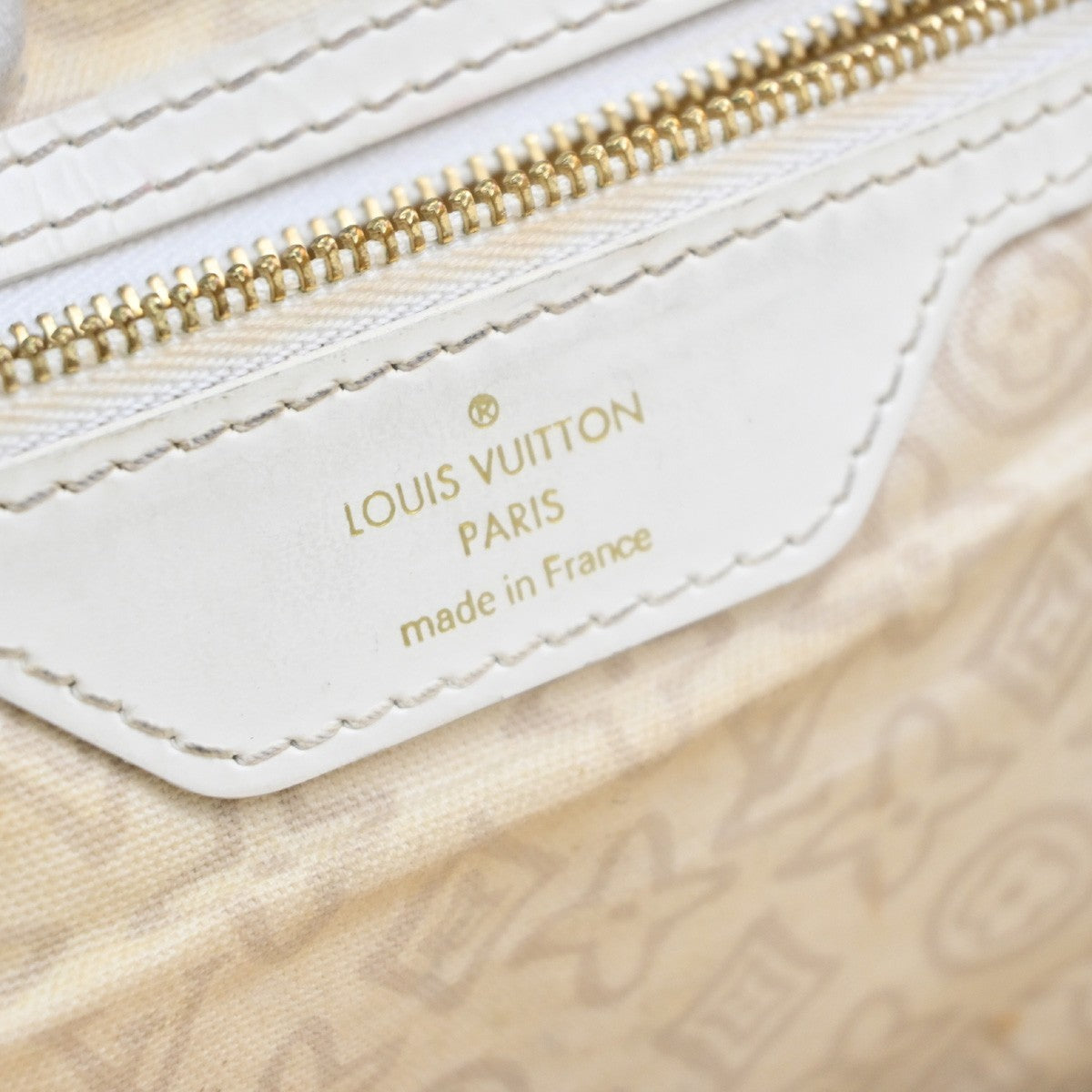 LOUIS VUITTON Tahitienne PM Cruise Tote Bag Canvas Leather BE M95674 31MA489