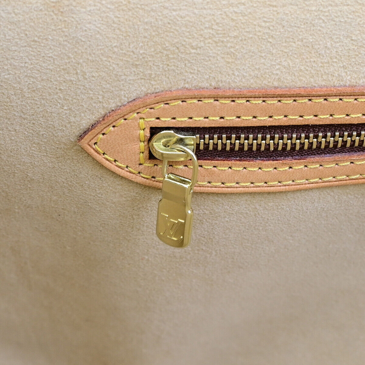 LOUIS VUITTON BABYLONE Shoulder Bag Monogram Leather Brown France M51102 77SJ508