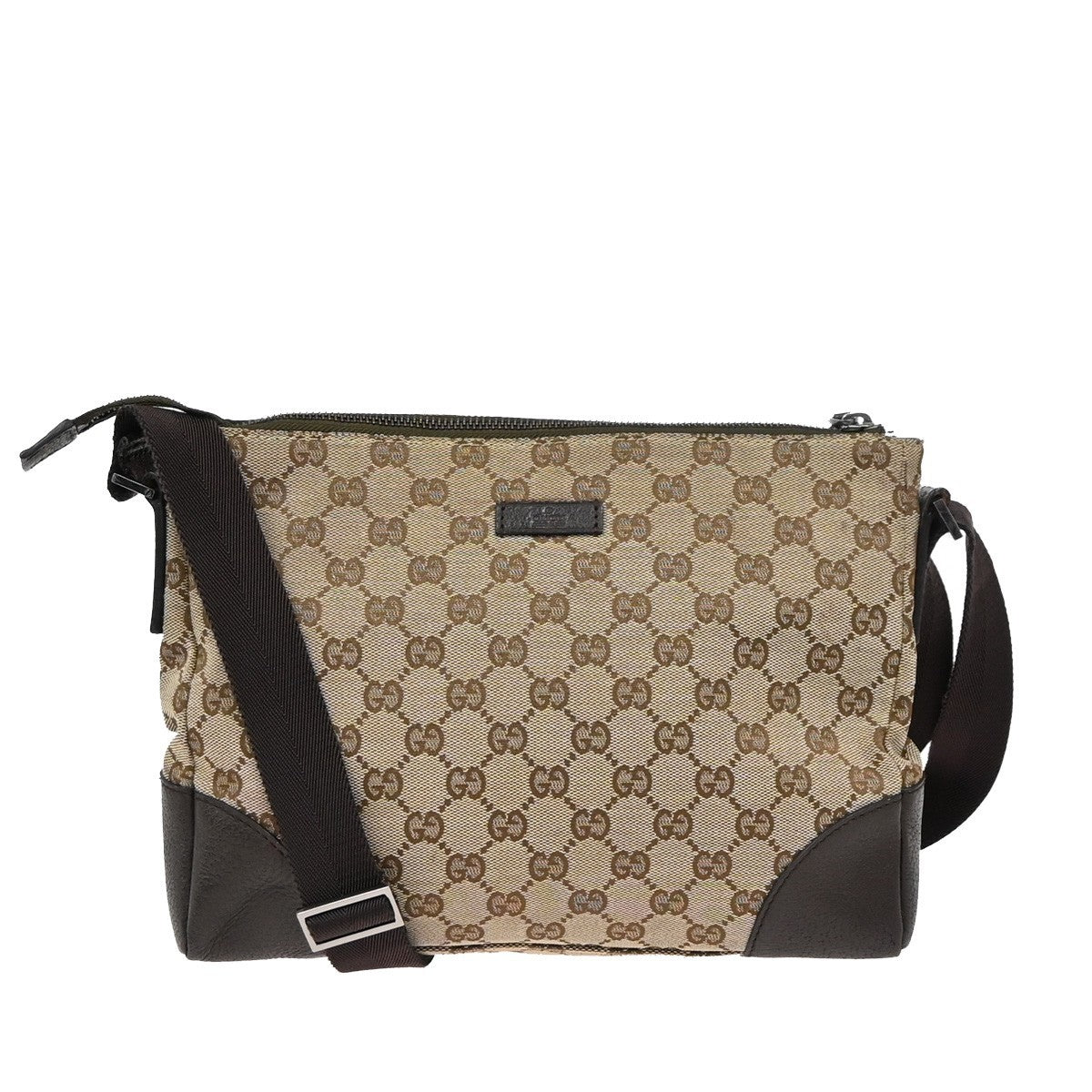 GUCCI Joy GG Pattern Shoulder Messenger Bag Canvas Leather BN GHW Italy 32KC741
