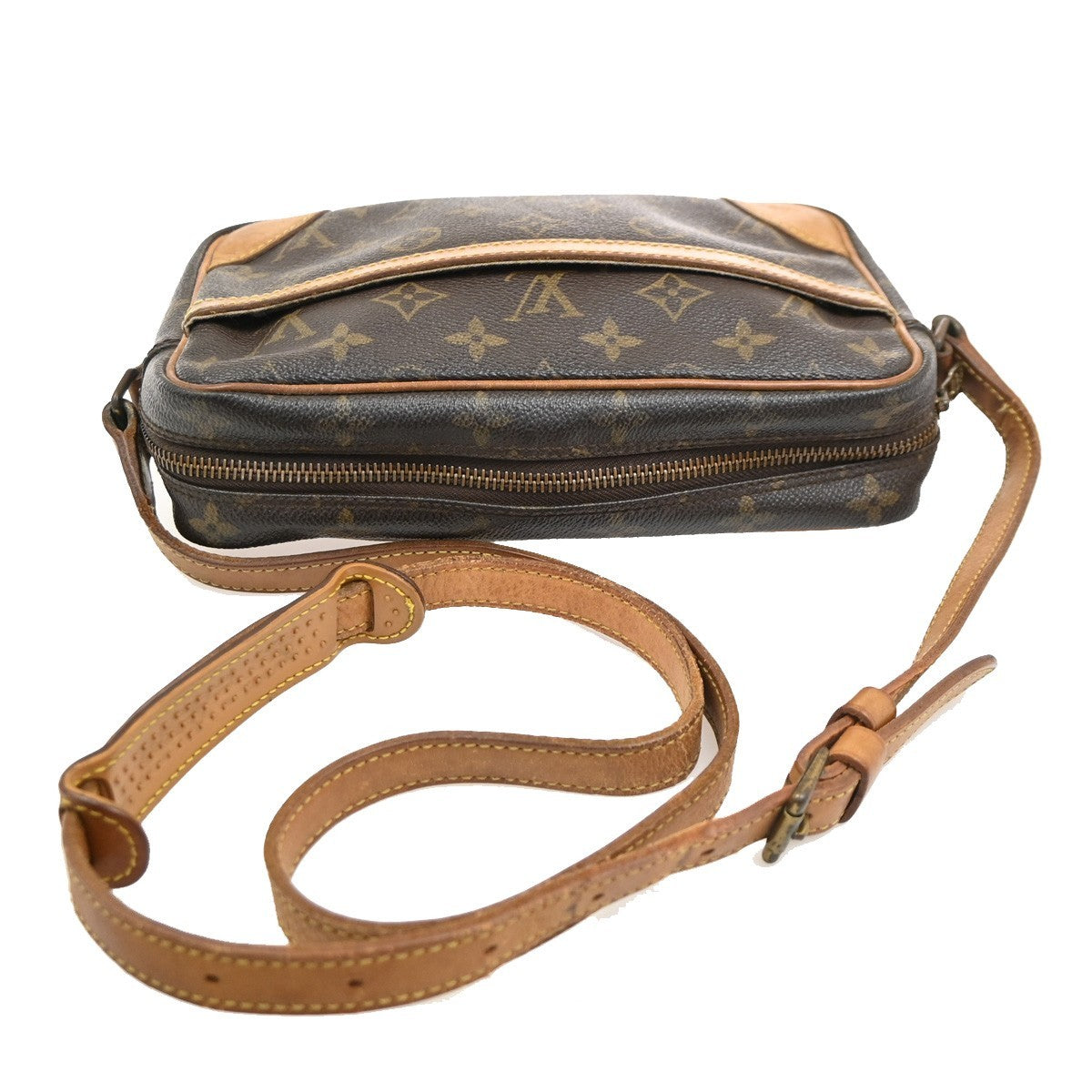 LOUIS VUITTON Trocadero 24 Shoulder Bag Monogram Leather Brown M51276 33PA083