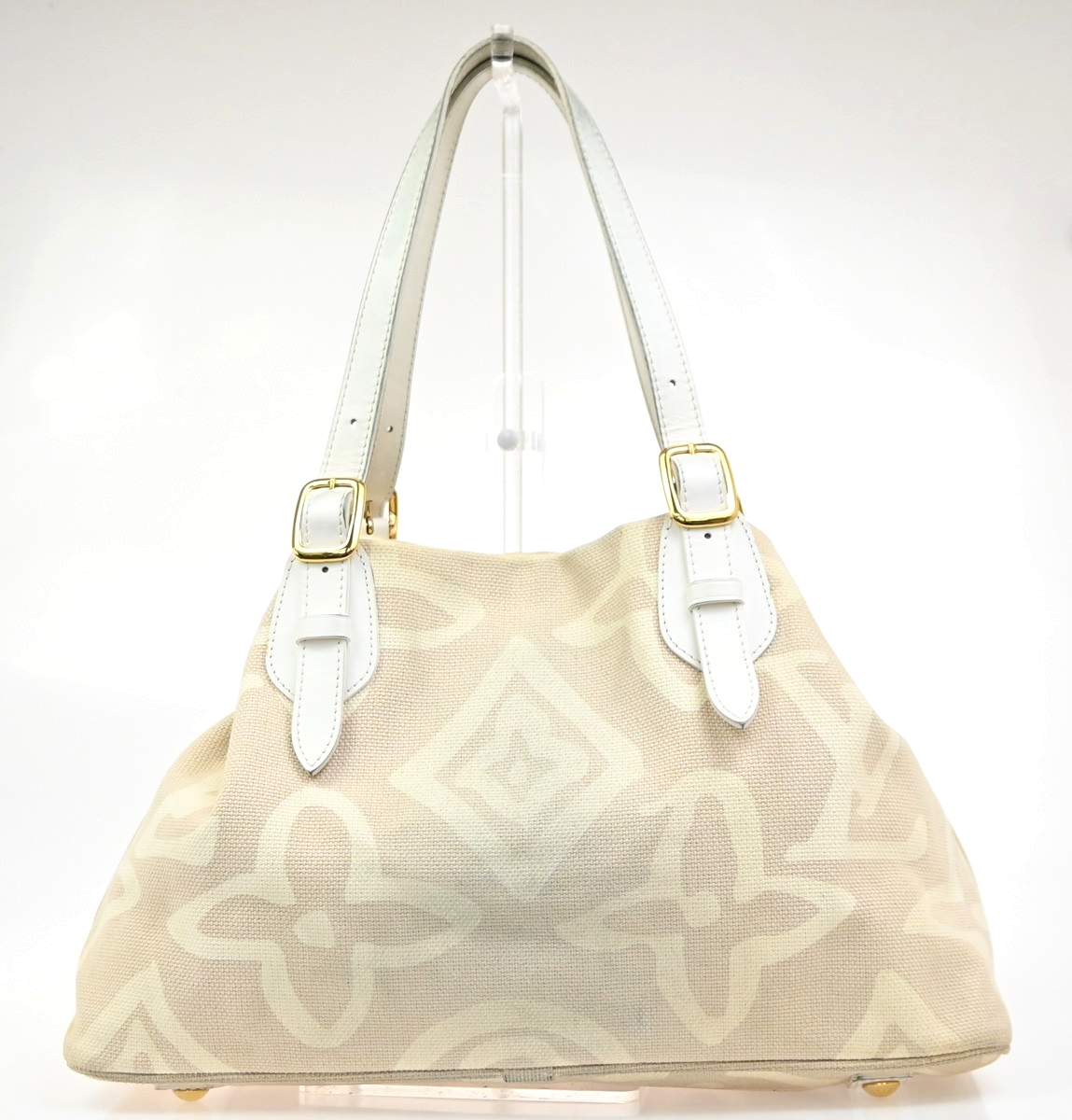 LOUIS VUITTON Tahitienne PM Cruise Tote Bag Canvas Leather BE M95674 31MA489