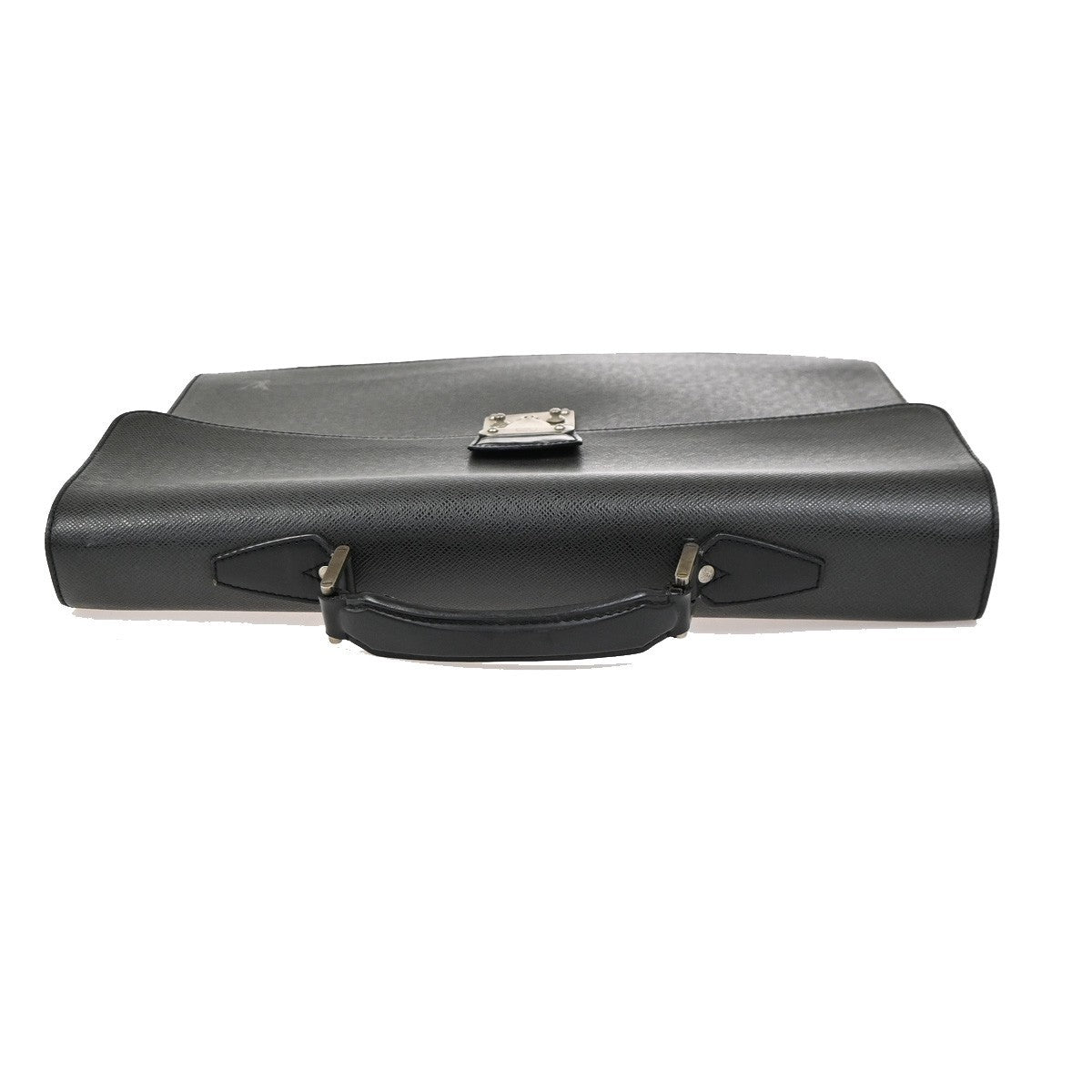 LOUIS VUITTON LV Moskova Briefcase Hand Bag Taiga Leather Ardoise M30032 64KC746