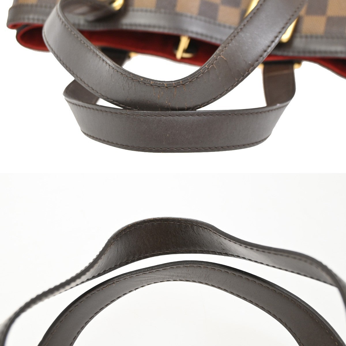 LOUIS VUITTON Hampstead PM Shoulder Bag Damier Ebene Leather BN N51205 75ZA295