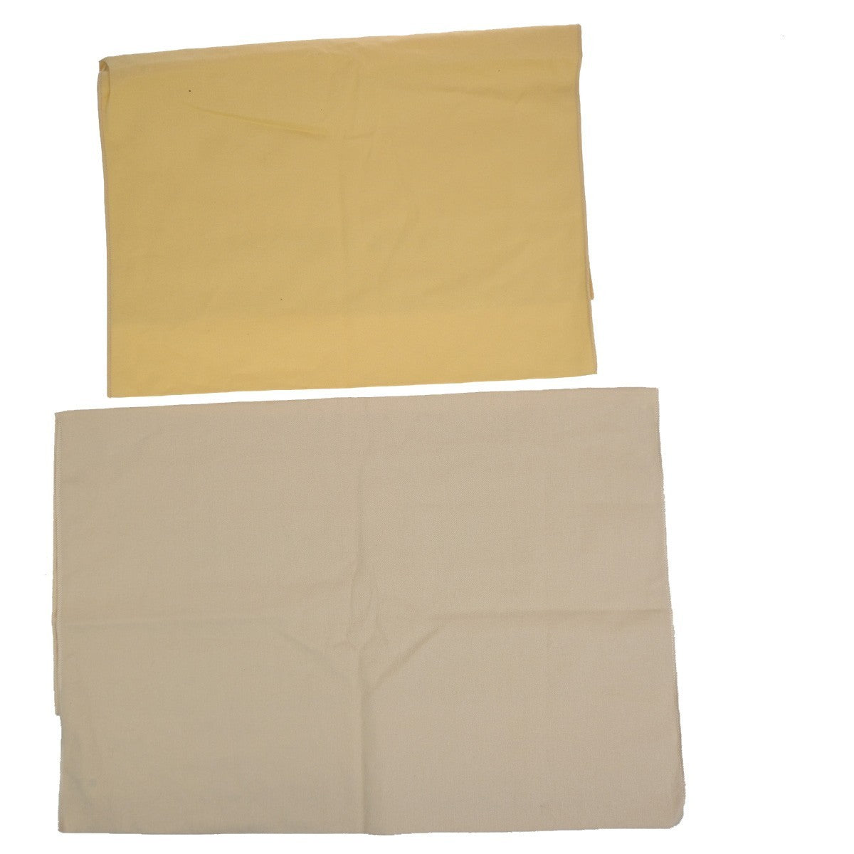 LOUIS VUITTON Logo 10 Set Dust Bags Drawstring Canvas Cotton Beige Brown 09DA261