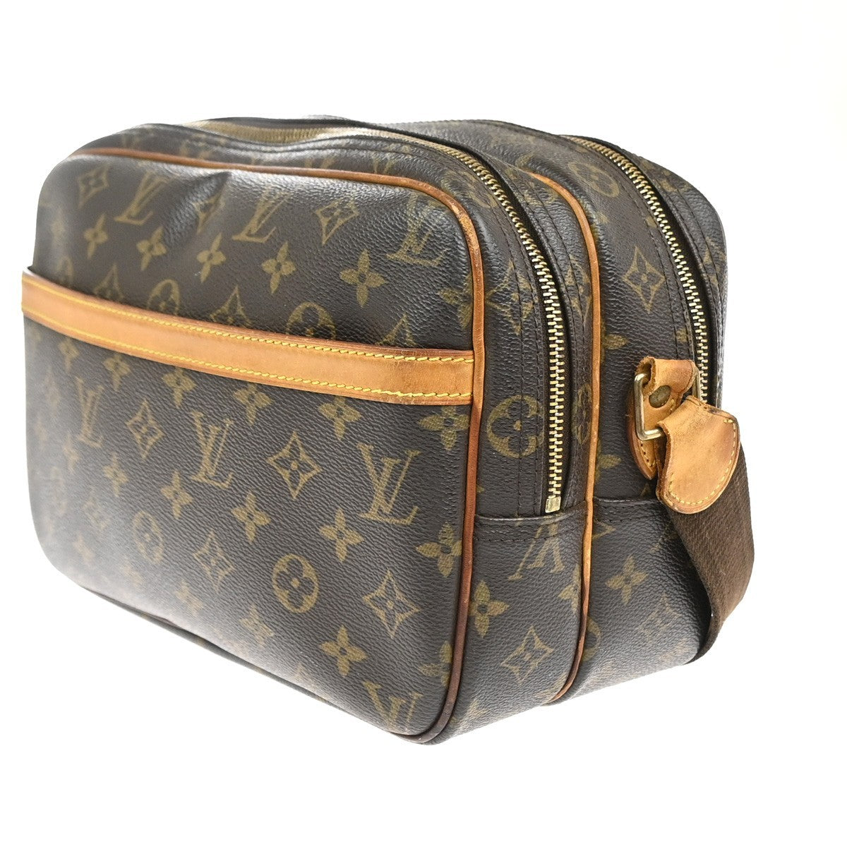 LOUIS VUITTON Reporter Crossbody Shoulder Bag Monogram Leather BN M45254 83MA567